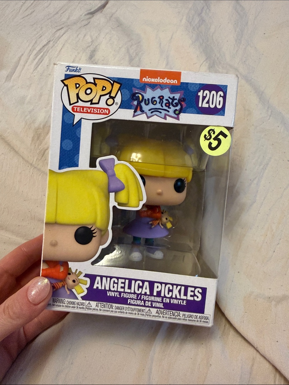 Funko Pop! Television Rugrats Angelica Pickles - Yellow & Purple